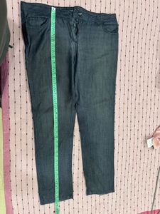Dark Wash Soft Denim Pants