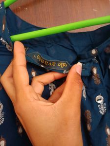 Navy Blue Colour Avaasaa Kurti for jeans Wear