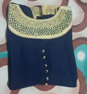 Party Wear Work Kurta For Women&#39;s