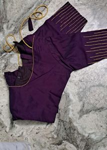 Beautiful Hand Worked Bridal Blouse..size Adjustable 30 to 34