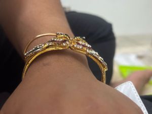 Elegant Peacock Bangle