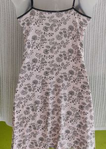 Floral Lace Trim Nightgown