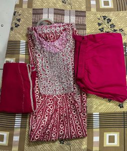 3-piece A-line Women’s Ethnic Wear