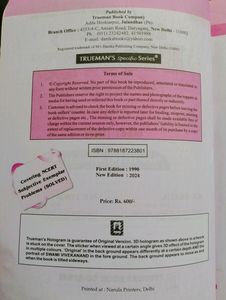 Trueman&#39;s Elementary Biology Vol. II for Class12