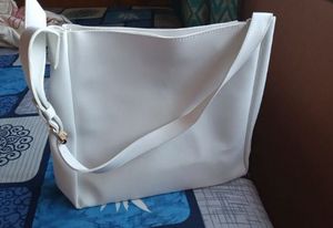 White Tote Bag
