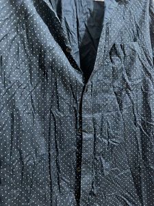 Navy Polka Men Shirt
