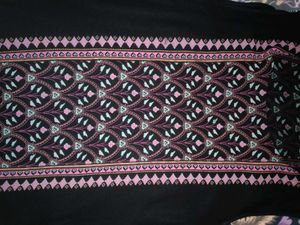 Black Sleeveless Ethnic Dress