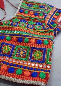 Navratri Multicolored Blouse