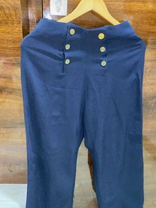 Sassafras Navyblue Trouser Women