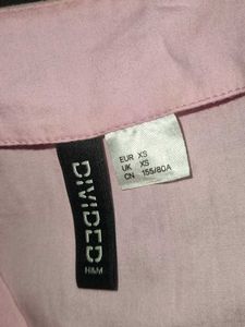 H&amp;M Divided Pink Mini Dress