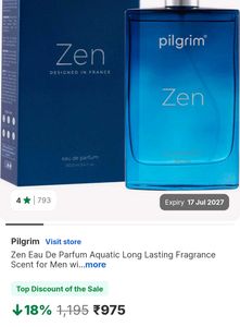 Pilgrim Zen Premium Perfume