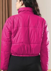 Stylish Pink Puffer Jacket