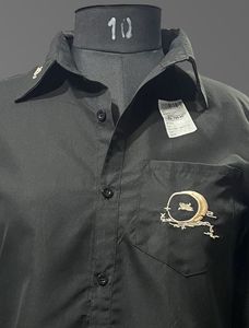 Embroidered Black Shirt