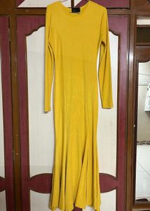 Bodycon Yellow Dress