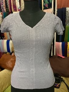 Luxury Rhinestone Top