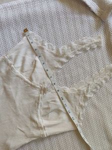 Vintage Lace Trim Cami Top