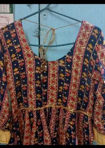 New Heavy Frock And Dupatta With Plazzo