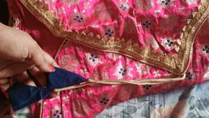 Firstcry Salwar Suit And Dupatta With No Pant For 6-12 Months Baby Girl Dress