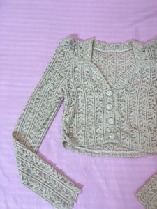 Lace Detail Top