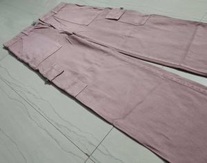Pink Cargo Pants
