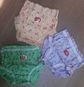 Kids Cotton Bloomers( 65 Cm)/ Pack Of 6