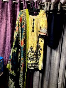 Floral Printed Salwar Suit Set