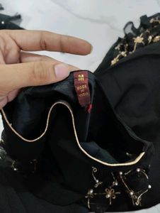 Elegant Black Ethnic Gown