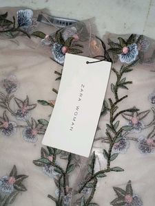 Embroidered Floral Top