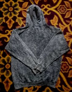 luxury Acid Wash cutted Pullover Hoodie