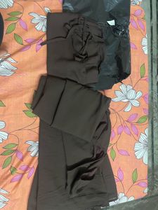 Elegant Brown Ethnic Gown