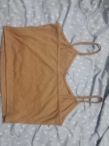 Cute Brown Tank Top