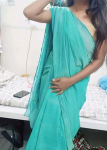 Elegant Green Saree