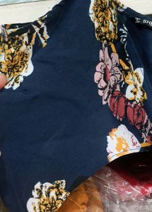 Skirt top set