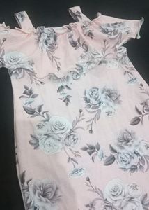 Brand New Flower Print Off Shoulder Top For Girls