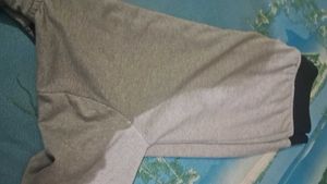 Stylish Grey Zip-Up Hoodie