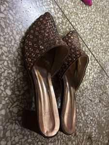 Elegant Bronze Heels