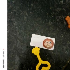 cute mankey toy and Blue to