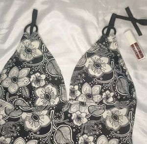 Coral Bay Y2k Beach Wear Backless Top