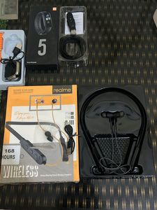 Realme Neckband,s8 Ultra Smartwatch, M5 Smartband