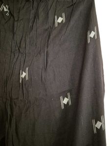 Women&#39;s Cotton Printed Black Hand-Print Kurta Set|