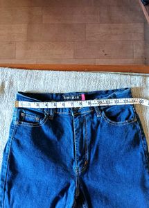 Stylish Flare Leg Denim Jeans