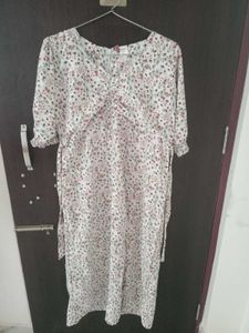 Floral Print Midi Dress
