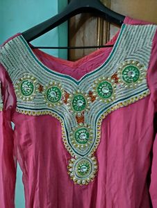 Heavy Suit With Net Dupatta