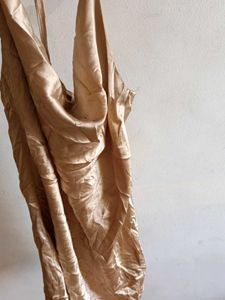 Satin Cowl Neck Slip Dress