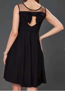 Chic Black Fit &amp; Flare Dress