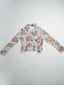 Floral Print Jacket