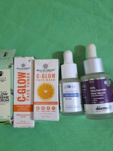 Skincare Bundle: Serums, Toner &amp; More