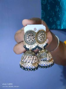 Jhumka Style Dangle Earrings