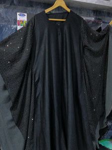 Dubai Stylish Burqa Three Lare Sleeves