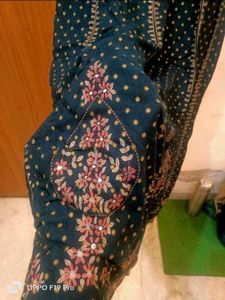 Gown With Plain Dupatta
